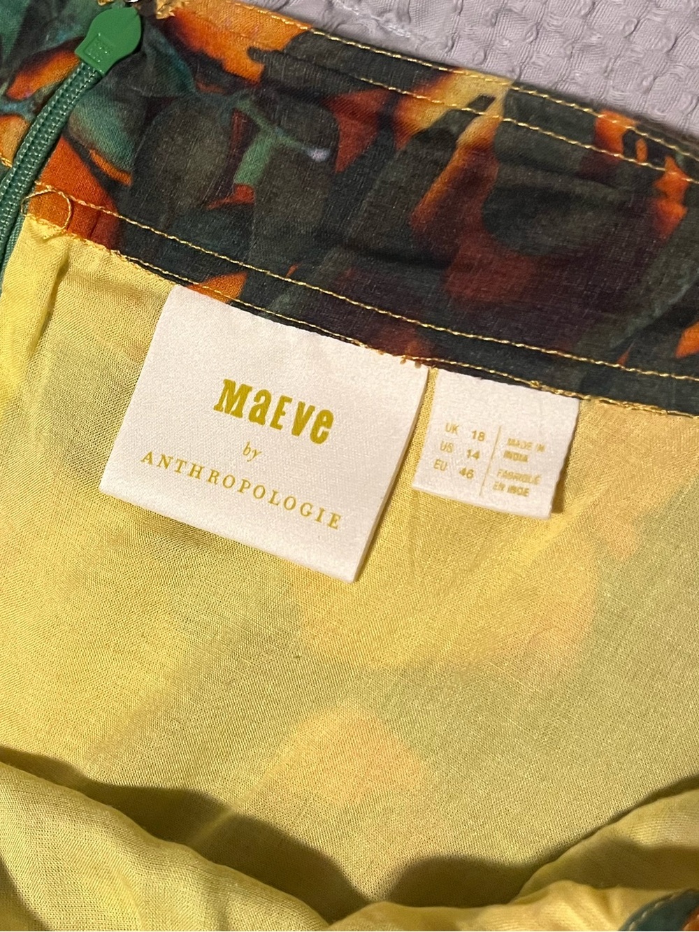 Anthropologie Maeve Summer Orchard Skirt - Picture 8 of 8
